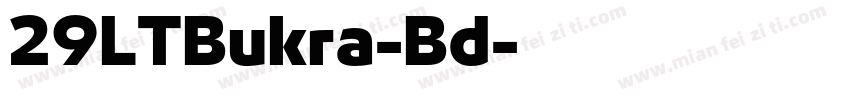 29LTBukra-Bd字体转换