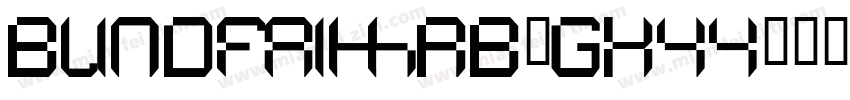 Blindfaithrb-GKYy字体转换