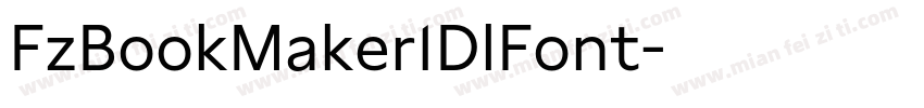 FzBookMaker1DlFont字体转换