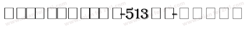 yofankademo-513mz字体转换