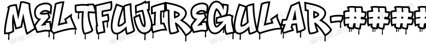 MeltFujiRegular字体转换