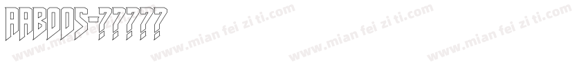 AAB005字体转换