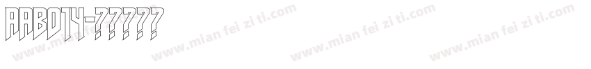 AAB014字体转换
