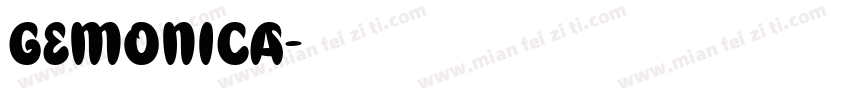 gemonica字体转换