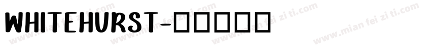 whitehurst字体转换