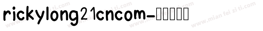 rickylong21cncom字体转换