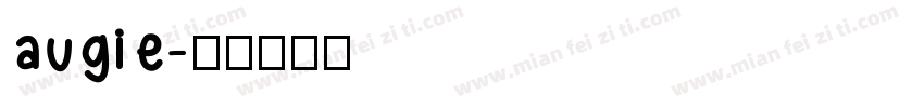 augie字体转换