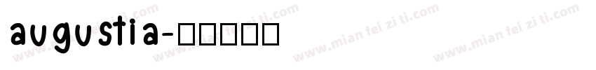 augustia字体转换