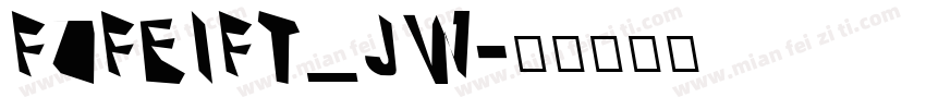 FZFEIFT_JW字体转换