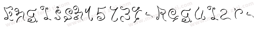 English157BT-Regular字体转换