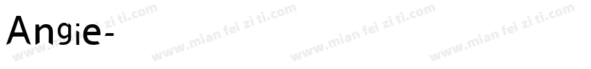 Angie字体转换