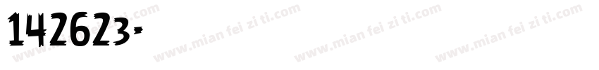142623字体转换