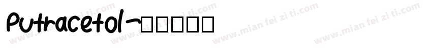 Putracetol字体转换