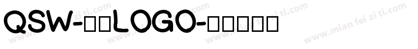 QSW-日文LOGO字体转换