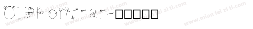 CIDFontrar字体转换