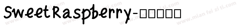 SweetRaspberry字体转换