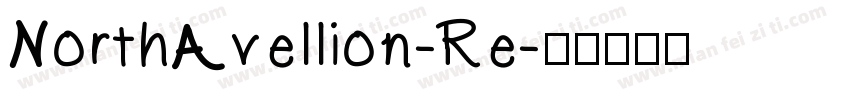 NorthAvellion-Re字体转换