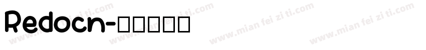 Redocn字体转换