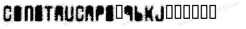 Construcaps-96Kj字体转换