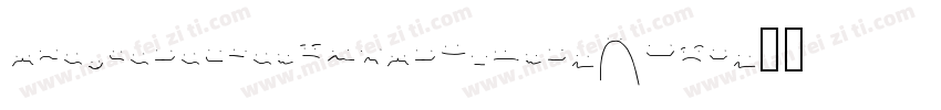 ChequeredPencilCrayons-W8K4字体转换