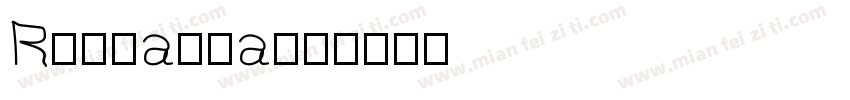 Reynatta字体转换