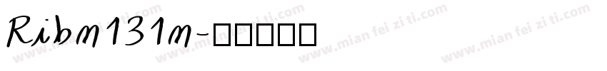Ribn131n字体转换