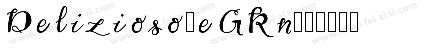 Delizioso-eGRn字体转换