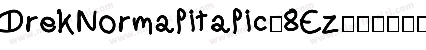 DrekNormalitalic-8Ez字体转换