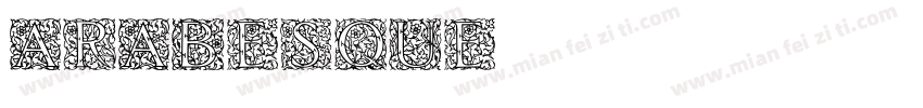 Arabesque字体转换
