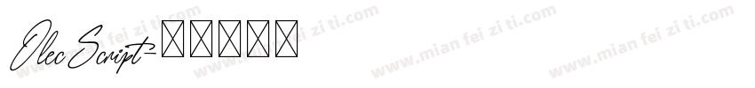 OlecScript字体转换