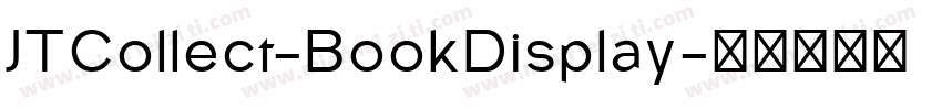 JTCollect-BookDisplay字体转换