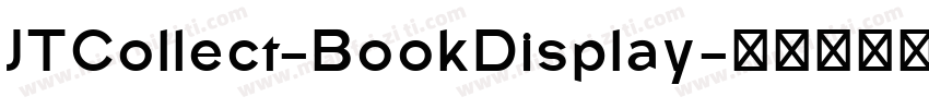 JTCollect-BookDisplay字体转换