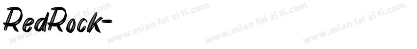 RedRock字体转换