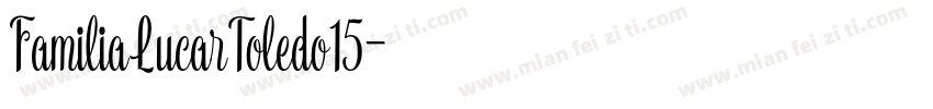 FamiliaLucarToledo15字体转换