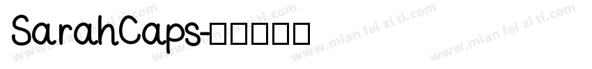 SarahCaps字体转换