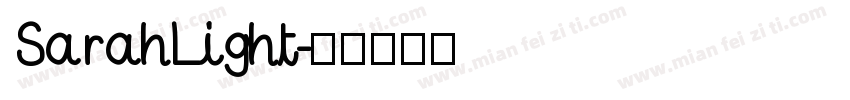 SarahLight字体转换