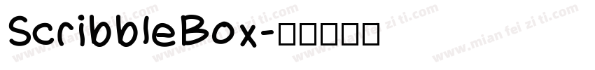 ScribbleBox字体转换