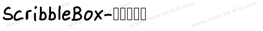 ScribbleBox字体转换
