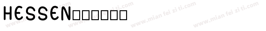HESSEN字体转换
