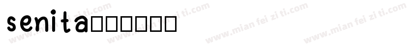 senita字体转换