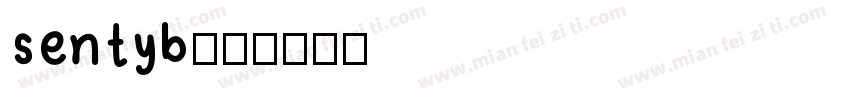 sentyb字体转换