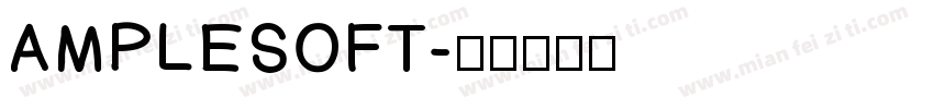 AMPLESOFT字体转换