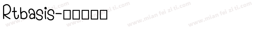 Rtbasis字体转换