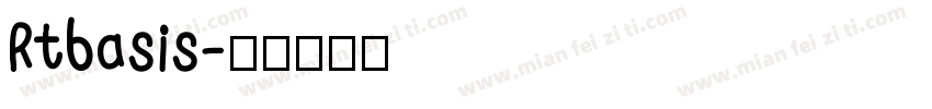 Rtbasis字体转换