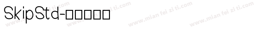 SkipStd字体转换