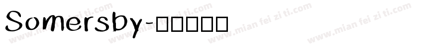 Somersby字体转换