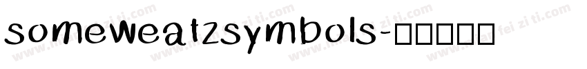 someweatzsymbols字体转换