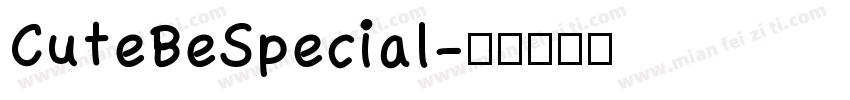 CuteBeSpecial字体转换