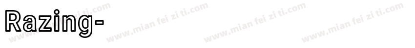 Razing字体转换