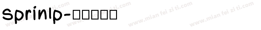 sprinlp字体转换